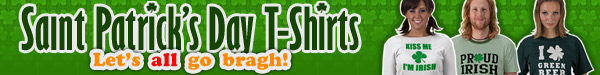 St Patrick's Day T-Shirts - Let's All Go Bragh