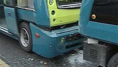 Connexxion robot buses crash