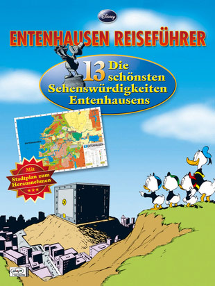 Reisefuhrer Entenhausen mit Stadtplan
