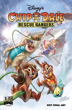 Chip 'n Dale Rescue Rangers issue 1 by BOOM! Studios