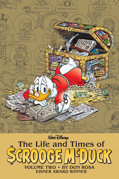 Cover of The Life and Times of Scrooge McDuck Volume 2