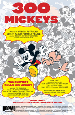 Mickey Mouse 300 by BOOM! Studios
