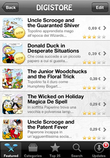 Disney DigiComics Digistore