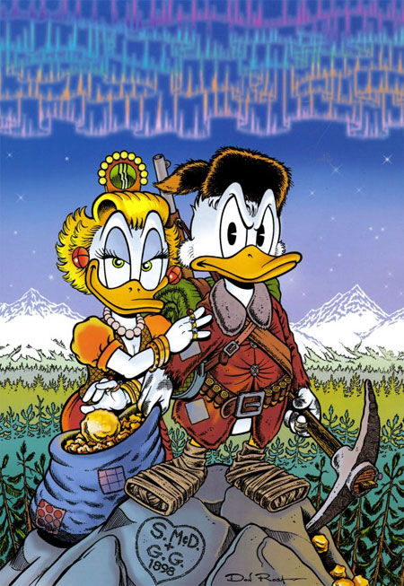 Scrooge and Goldie by Don Rosa