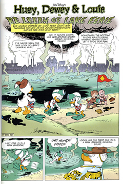 First page of Be Leery of Lake Eerie by Daan Jippes