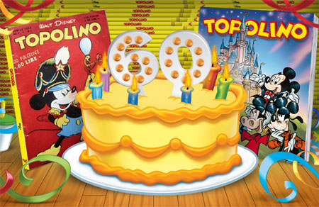 Topolino 60 years