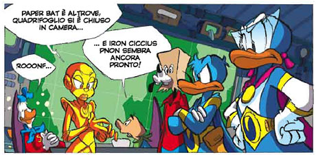 Panel from Ultraheroes