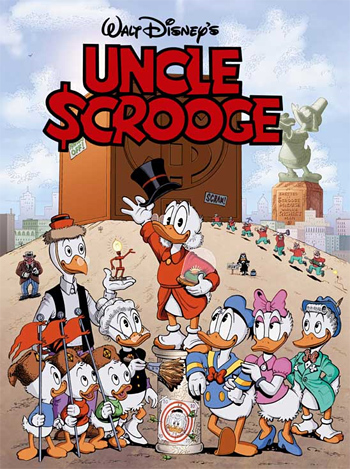Uncle Scrooge 384 cover by Don Rosa