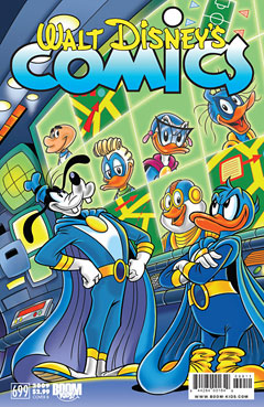 Walt Disney's Comics & Stories 699 Cover b