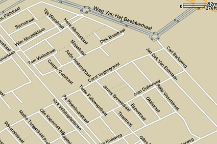 Carl Barksweg / Carl Barks Street in Almere