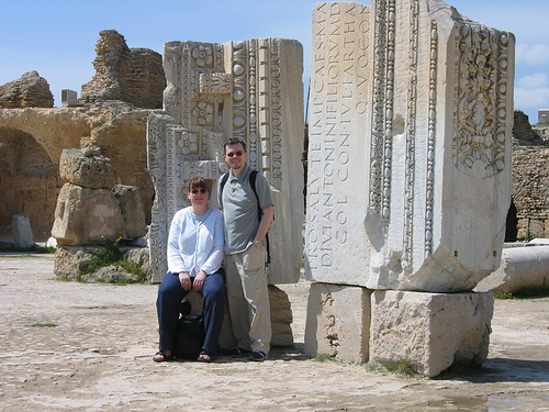 Roman ruins at Carthage