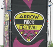 Arrow Rock Festival banner