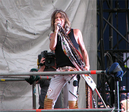 Steven Tyler of Aerosmith @ Arrow Rock Festival 2007