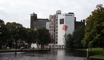 Leiden Meelfabriek from the Singel