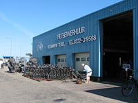 Bike rental place