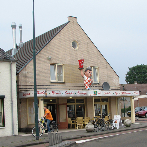 Big Boy statue in Kaatsheuvel Netherlands