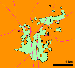 Map of Baarle-Nassau / Baarle-Hertog