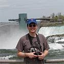 Arthur at the Niagara Falls