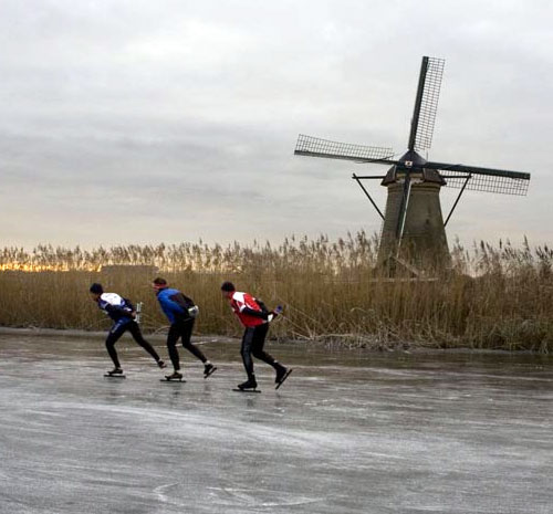 Skating in the Netherlands