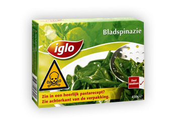 Toxic spinach