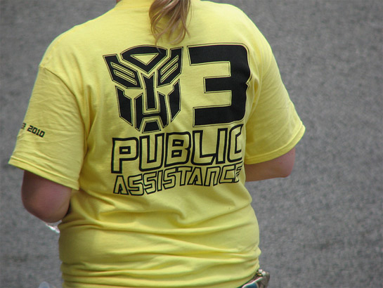 Terminator 3 Public Assistance T-Shirt