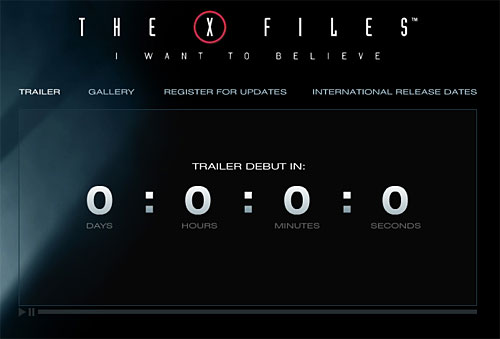 X-Files trailer