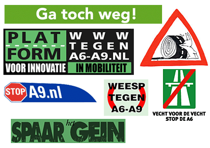 Campaigns against the A6 to A9 highway