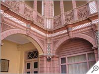 Courtyard, Bhanwar Niwas, Bikaner