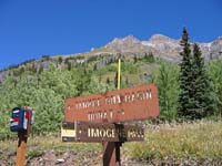 Yankee Boy Basin trail, Ouray, Colorado