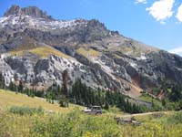 Yankee Boy Basin trail, Ouray, Colorado