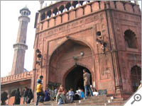 Jama Masjid Mosque, Delhi, India