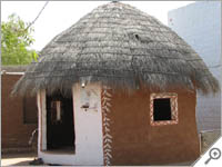 Rajasthan hut