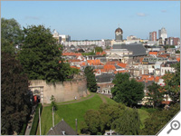 Hooglandse Kerk, Leiden view from tower