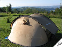 Quechua 3-second air tent