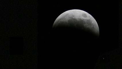 Total Lunar Eclipse from Leiden, the Netherlands - Stage 2