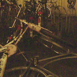 Leiden bicycle parking garage chaos