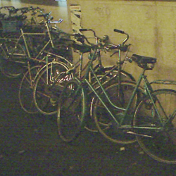 Leiden bicycle parking garage chaos