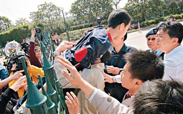 Riot at Hong Kong Disneyland