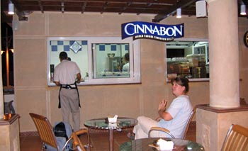 Cinnabon in Hurghada, Egypt